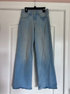Old Navy Light Blue Wide-Leg Women's Jeans